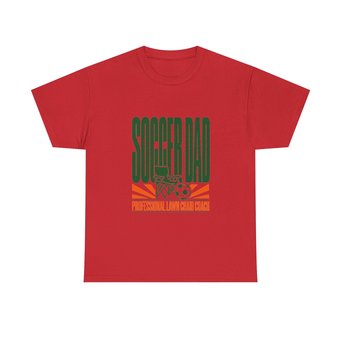 Soccer Dad Professional Lawn Chair Coach Funny Tee