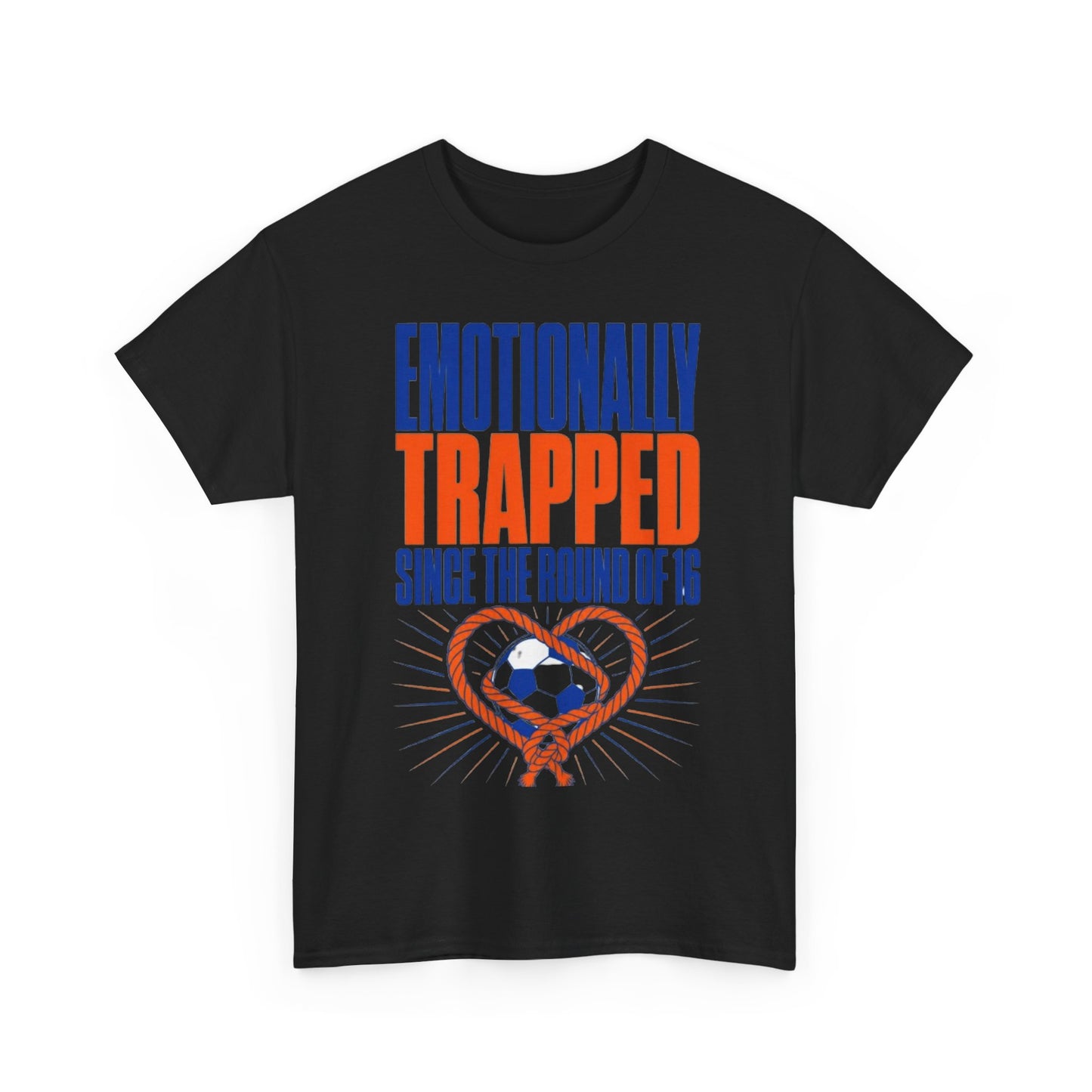Emotionally Trapped Since the Round of 16 Funny Soccer Tee