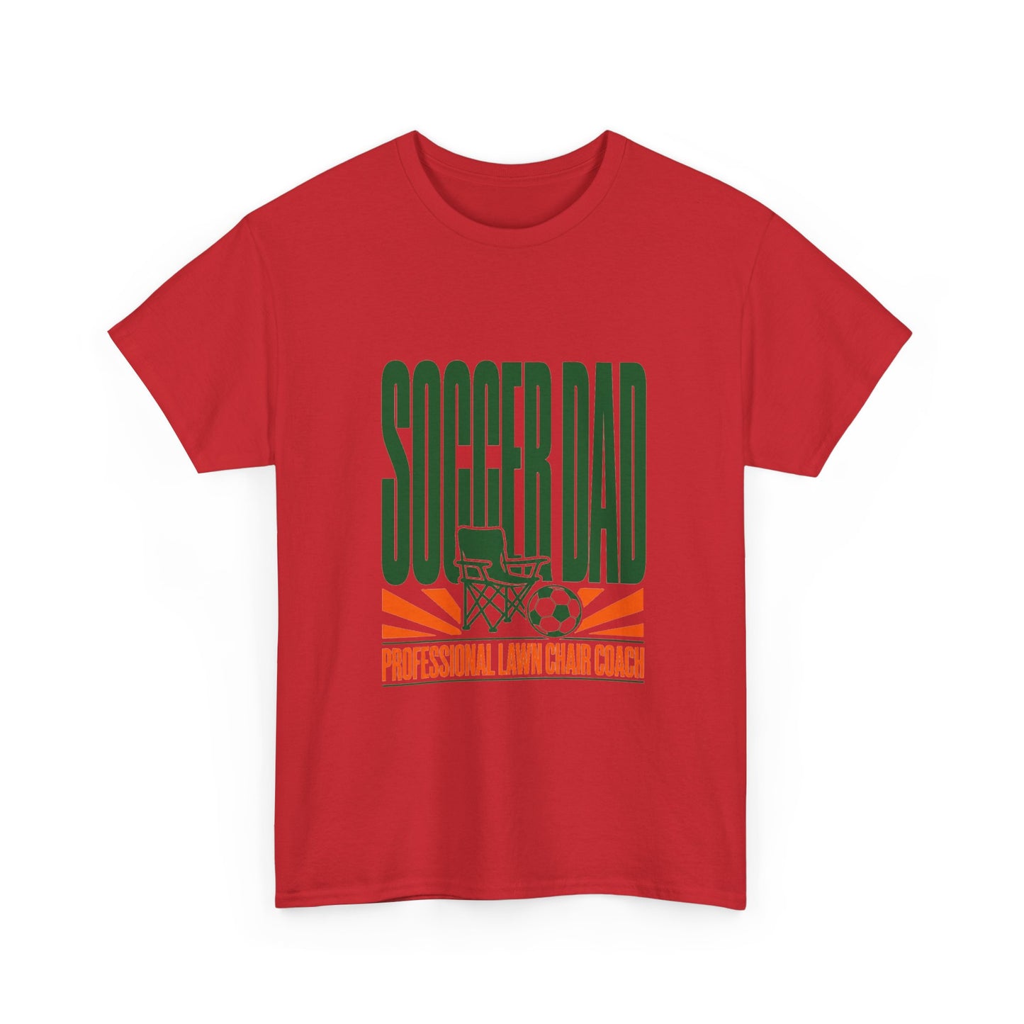 Soccer Dad Professional Lawn Chair Coach Funny Tee